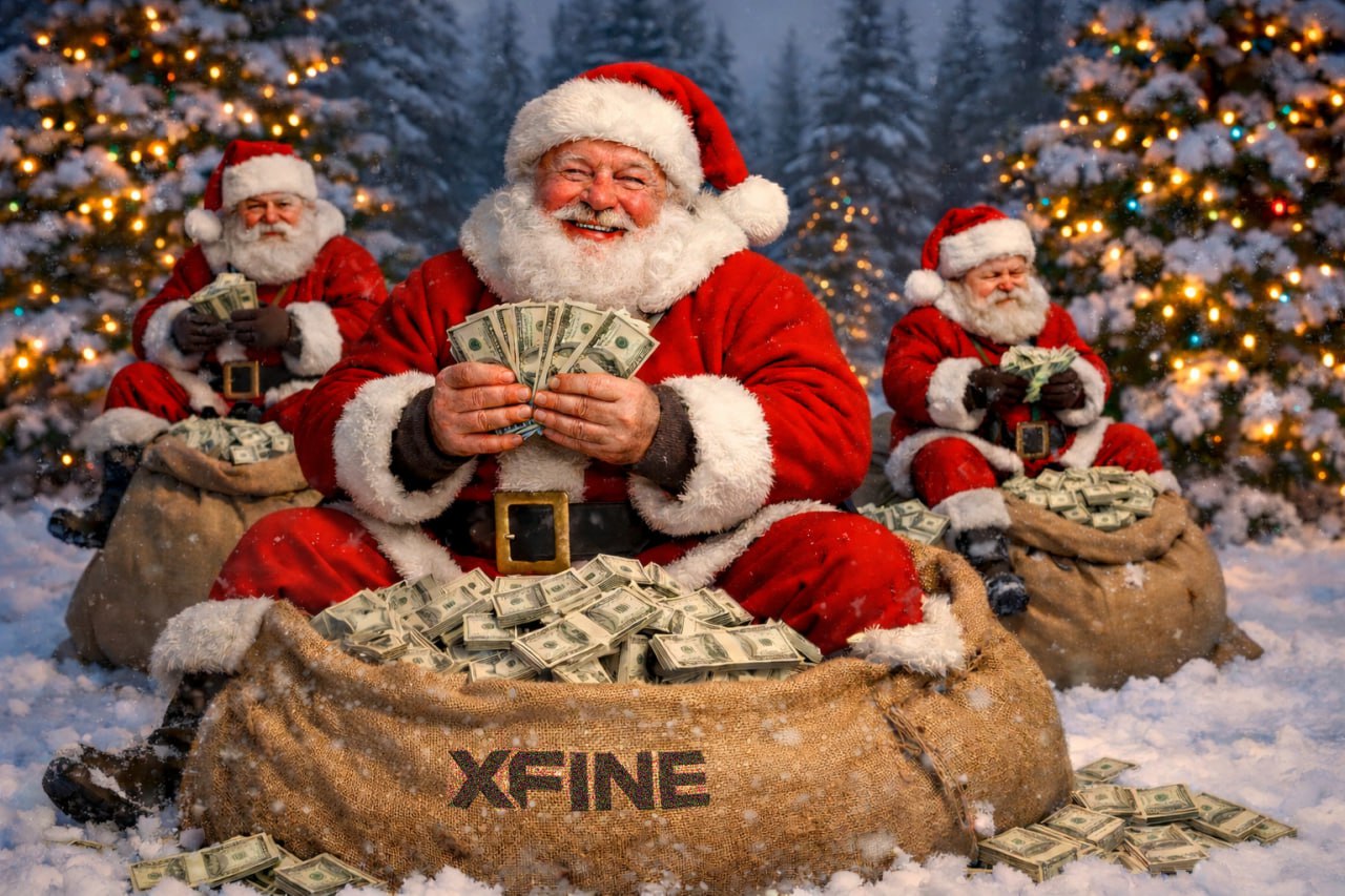 Декабрь 2025: прибыль ТОП-3 трейдеров XFINE превысила 65,000 USD