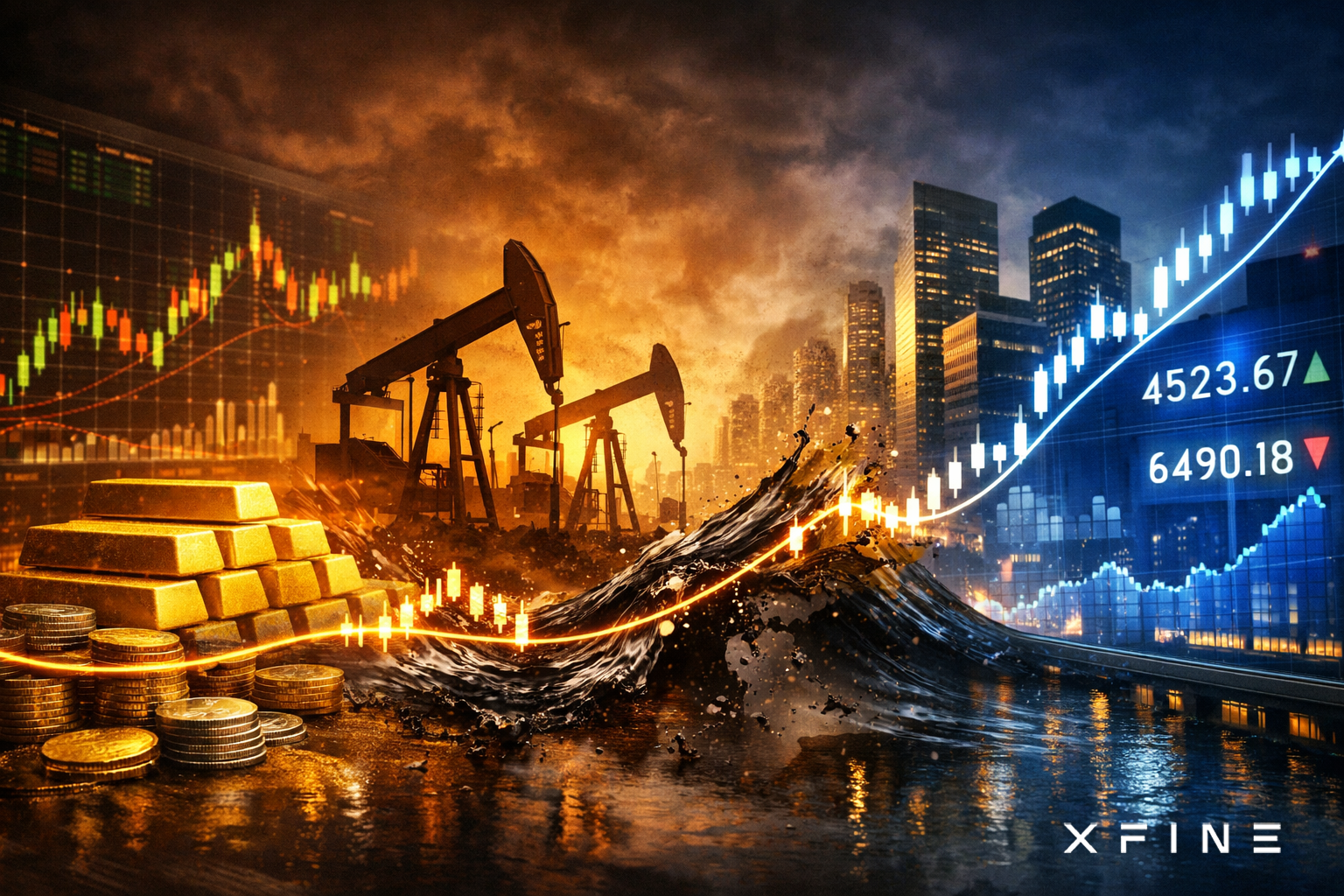 Прибыль в условиях турбулентности: от золота к нефти и фондовым индексам